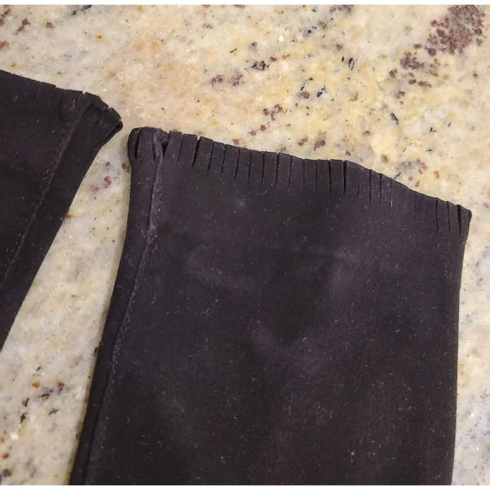 Vintage Size M 7 Brown Suede Leather 8.5